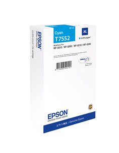 TANICA INCHIOSTRO A PIGMENTI CIANO EPSON DURABRITE ULTRA,XL WF-8xxx C13T75524N EPSON INKJET