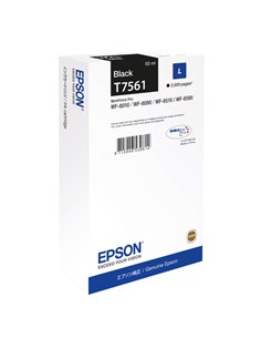 TANICA INCHIOSTRO A PIGMENTI NERO EPSON DURABRITE ULTRA, L WF-8xxx Series C13T75614N EPSON INKJET