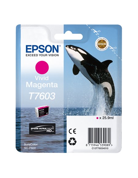 CARTUCCIA INCHIOSTRO A PIGM.MAGENTA T7603 C13T76034N10