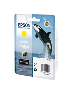 'CARTUCCIA INCHIOSTRO A PIGM.GIALLO T7604 C13T76044010 EPSON PRODOTTI PER STAMPANTI GRAFICHE 2