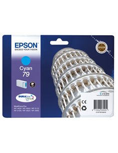 TANICA INCH. A PIGMENTI CIANO DURABRITE ULTRA SERIE 79/ TORRE DI PISA BLISTER C13T79124010 EPSON INKJET