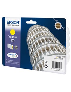 TANICA INCH. A PIGMENTI GIALLO DURABRITE ULTRA SERIE 79/ TORRE DI PISA BLISTER C13T79144010 EPSON INKJET 2