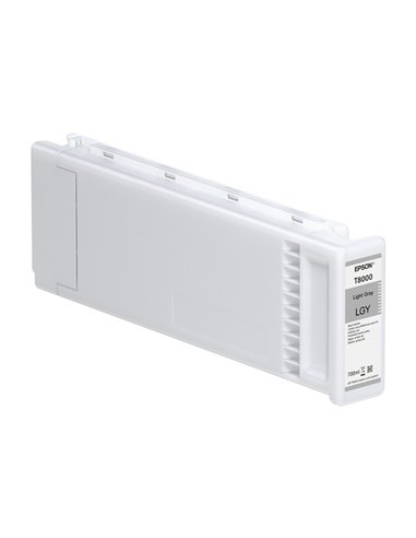 TANICA INCHIOSTRO A PIGMENTI GRIGIO CHIARO-EPSON ULTRACHROME PRO (700ML) C13T800000
