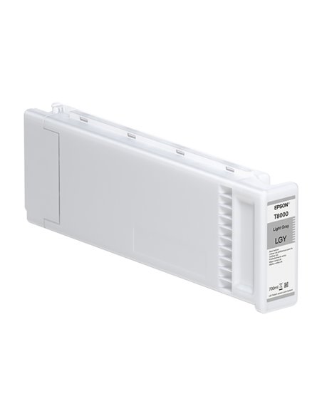 TANICA INCHIOSTRO A PIGMENTI GRIGIO CHIARO-EPSON ULTRACHROME PRO (700ML) C13T800000