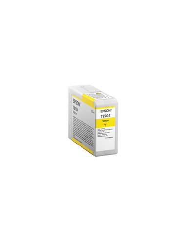 CARTUCCIA INCHIOSTRO A PIGMENTI GIALLO T850400 C13T850400 EPSON PRODOTTI PER STAMPANTI GRAFICHE