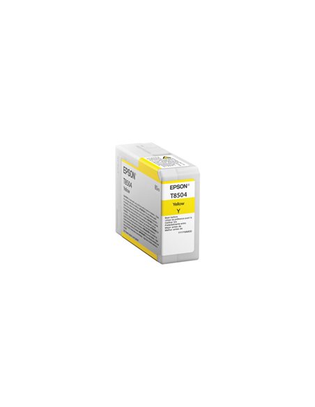 CARTUCCIA INCHIOSTRO A PIGMENTI GIALLO T850400 C13T850400 EPSON PRODOTTI PER STAMPANTI GRAFICHE
