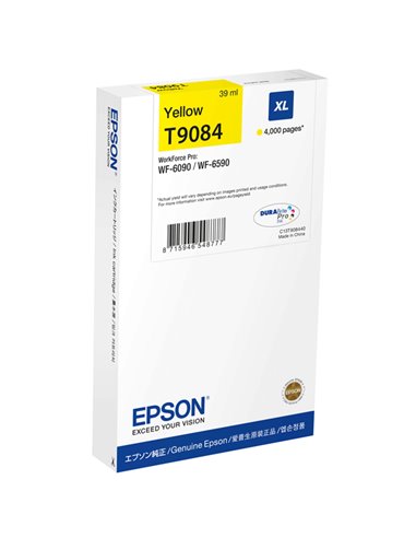 TANICA INCHIOSTRO A PIGMENTI GIALLO EPSON DURABRITE ULTRA XL C13T90844N EPSON INKJET