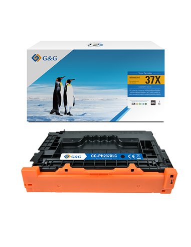 Toner Compatibile GG Nero per HP LaserJet Enterprise M607n/M607dn/M608n/M608dn GG-PH237XC