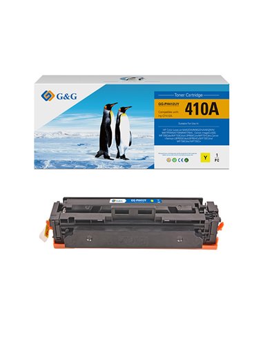 Toner Compatibile GG Giallo PER HP Color LaserJet M452DW/M452DN/M452NW/M477FDW GG-PH412UY