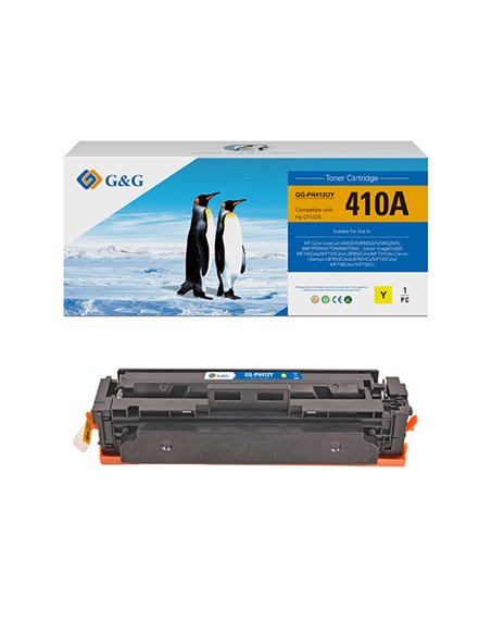 Toner Compatibile GG Giallo PER HP Color LaserJet M452DW/M452DN/M452NW/M477FDW GG-PH412UY