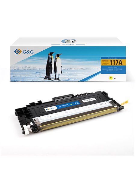 Toner Compatibile GG Giallo per HP Color Laser MFP 179fnw/HP Color Laser MFP GG-PH2072Y
