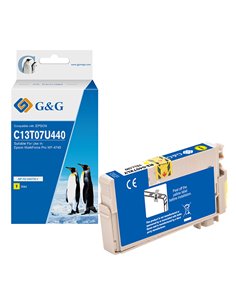 Cartuccia ink compatibile GG Giallo per Epson WorkForce Pro WF-4745 NP-R2-0407XLY