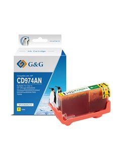 Cartuccia ink compatibile GG Giallo per HP officejet 6000/6500/7000/7500A NP-H-0920XLY-D