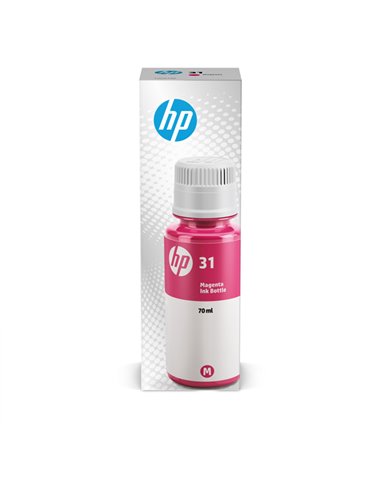 Hp Flacone di inchiostro magenta originale HP 31 da 70 ml 1VU27AE