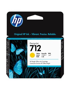 Cartuccia Inchiostro Giallo HP Designjet 712 29-ml 3ED69A