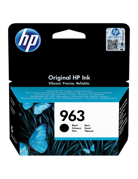 Cartuccia inchiostro Nero HP963 per Hp OfficeJet 9000 serie 3JA26AE HP INKJET