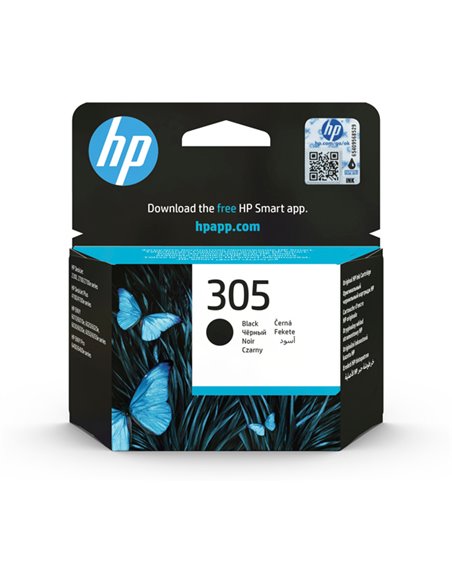 Hp Cartuccia ink 305 Nero 3YM61AE