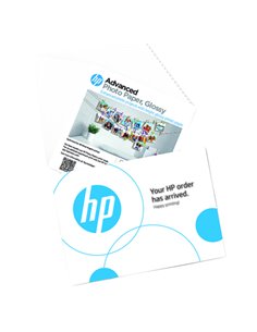Hp carta fotografica 65 lb, 5 x 5 in. (127 x 127 mm), 20 fogli 49V50A HP INKJET