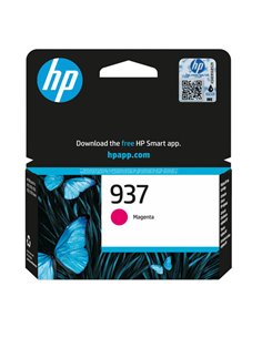 Hp Cartuccia ink 937 Magenta 4S6W3NE