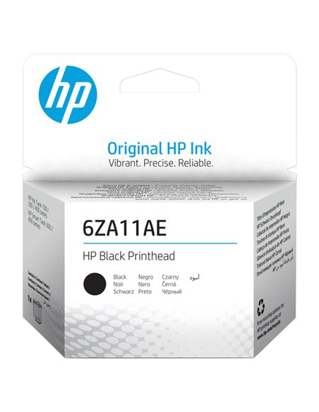 Hp Testina di stampa originale nero 6ZA11AE
