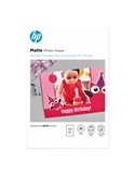 Hp Carta fotografica opaca originale HP: 25 fogli/10 x 15 cm 7HF70A