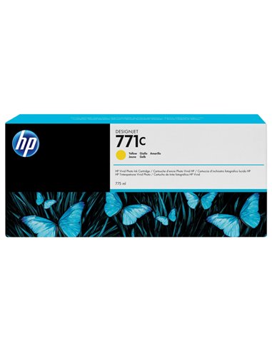 Cartuccia inchiostro Hp giallo DesignJet HP 771C 775 ml B6Y10A HP PRODOTTI PER LASER
