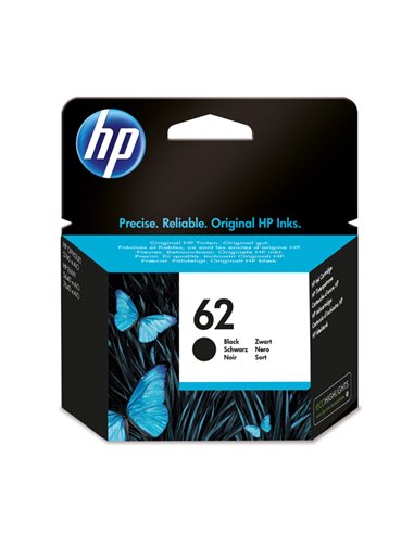 CARTUCCIA A GETTO D'INCHIOSTRO HP N. 62 NERO C2P04AE