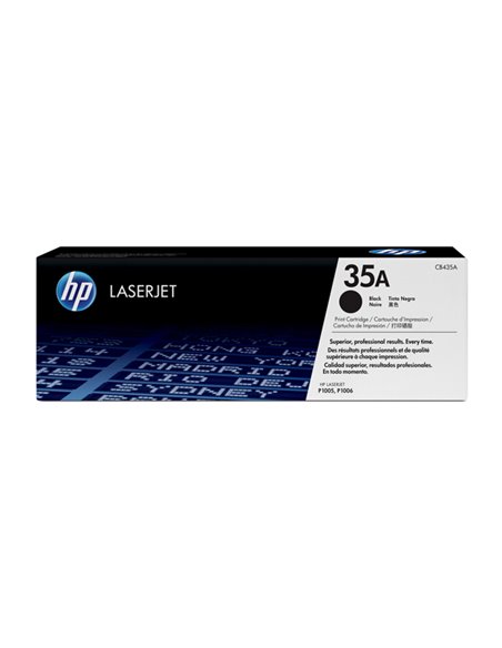 CARTUCCIA DI STAMPA HP LASERJET NERO CON TECNOLOGIA SMART PRINTING CB435A HP PRODOTTI PER LASER