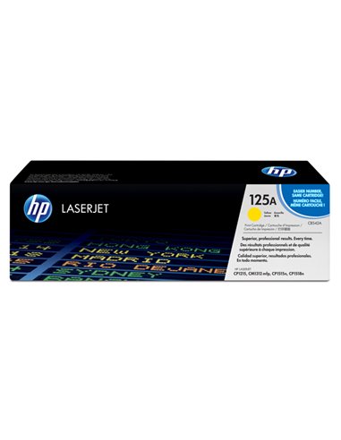 CARTUCCIA DI STAMPA PER STAMPANTI HP COLOR LASERJET GIALLO TONER COLORSPHERE CB542A