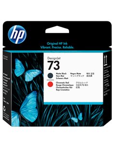TESTINA DI STAMPA HP 73, NERO OPACO E ROSSO CHROMATIC CD949A HP PRODOTTI PER STAMPANTI GRAFICHE