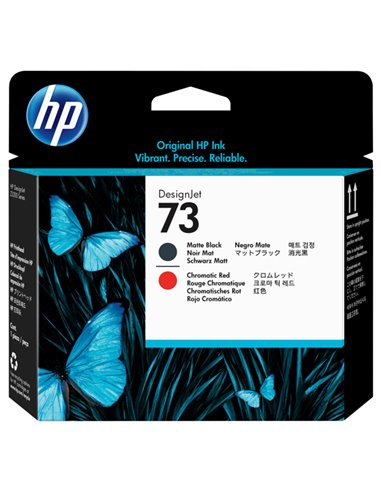 TESTINA DI STAMPA HP 73, NERO OPACO E ROSSO CHROMATIC CD949A HP PRODOTTI PER STAMPANTI GRAFICHE