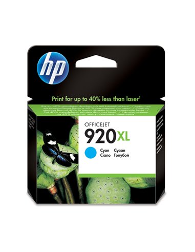 CARTUCCIA A GETTO D'INCHIOSTRO OFFICEJET HP N.920XL CIANO CD972AE