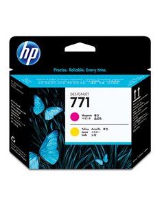 TESTINA DI STAMPA DESIGNJET HP 771 MAGENTA GIALLO CE018A HP PRODOTTI PER STAMPANTI GRAFICHE