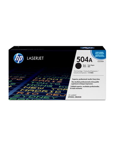 TONER NERO COLOR LASERJET CE250A PRINT CARTRIDGE WITH COLORSPHERE CE250A HP PRODOTTI PER LASER