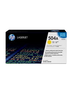 TONER GIALLO COLOR LASERJET CE252A YELLOW PRINT CARTRIDGE WITH COLORSPHERE CE252A HP PRODOTTI PER LASER