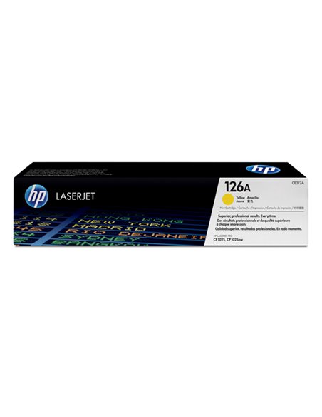 CARTUCCIA DI STAMPA COLORSPHERE HP 126A GIALLO CP1025 CE312A HP PRODOTTI PER LASER