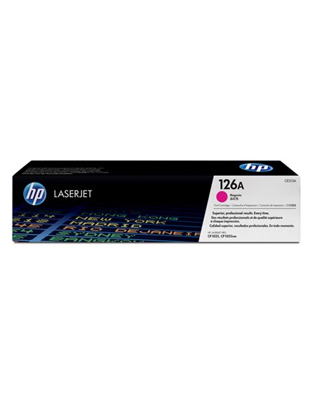 CARTUCCIA DI STAMPA COLORSPHERE HP 126A MAGENTA CP1025 CE313A HP PRODOTTI PER LASER