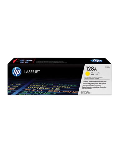 CARTUCCIA DI STAMPA 128A GIALLO HP CP125 CM1415 CE322A HP PRODOTTI PER LASER