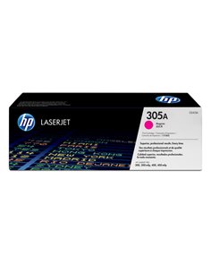 TONER MAGENTA HP305A CAPACITA' STANDARD CE413A HP PRODOTTI PER LASER