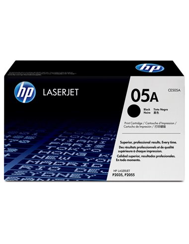 TONER NERO HP LASERJET CE505A LASERJET 2055D CE505A HP PRODOTTI PER LASER