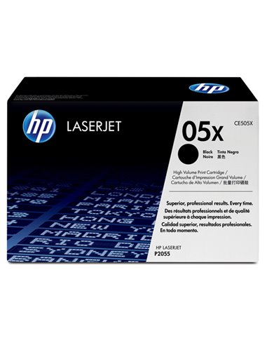 TONER NERO HP LASERJET CE505X LASERJET 2055D CE505X HP PRODOTTI PER LASER