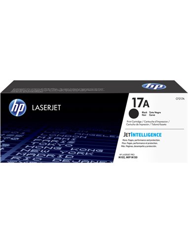 HP 17A TONER NERO HP LASERJET pag 1600 CF217A