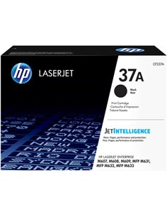 TONER NERO HP 37A LASERJET ENTERPRISE SERIE M631-M632-M633-M607-M608-M609 CF237A