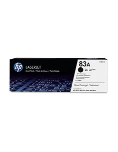 CONFEZIONE DI 2 TONER HP 83A NERO CF283AD