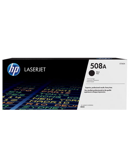 HP 508A TONER CARTRIDGE NERO LASER JET SERIE M552/M553 CF360A