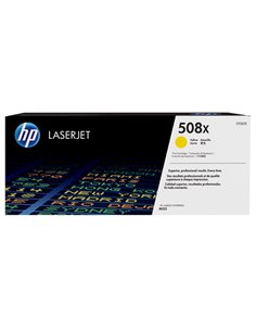 HP 508X TONER CARTRIDGE GIALLO LASER JET SERIE M552/M553 ALTA CAPACITA CF362X HP PRODOTTI PER LASER