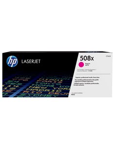 HP 508X TONER CARTRIDGE MAGENTA LASER JET SERIE M552/M553 ALTA CAPACITA CF363X HP PRODOTTI PER LASER