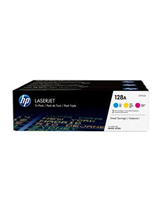SCATOLA MULTIPACK 3 TONER COLORI CIANO/MAG/GIALLO HP LASERJET NR.128A CF371AM HP PRODOTTI PER LASER