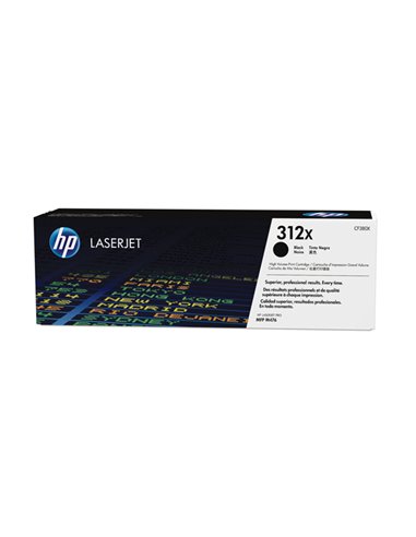HP 312X TONER NERO HP LASERJET ALTA CAPACITA' CF380X HP PRODOTTI PER LASER