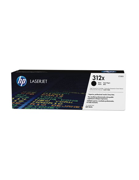 HP 312X TONER NERO HP LASERJET ALTA CAPACITA' CF380X HP PRODOTTI PER LASER